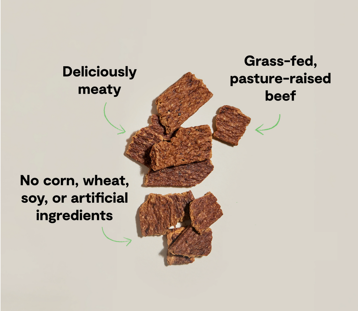 Dehydrated Beef Treats