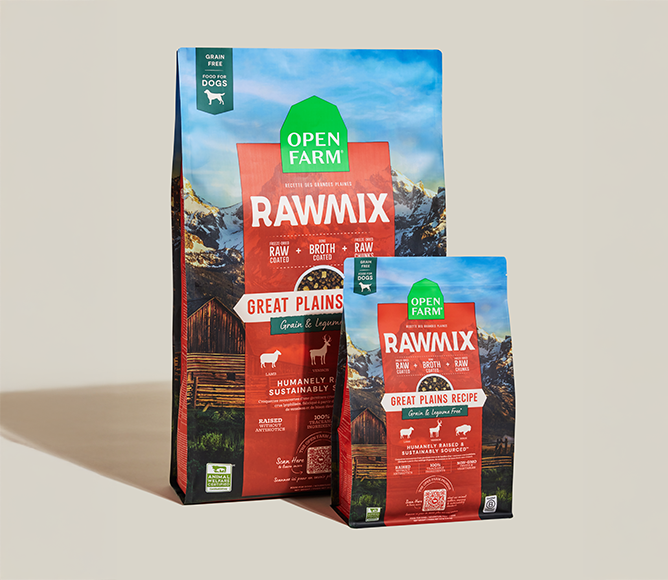 RawMix Great Plains Grain-Free Dog Kibble