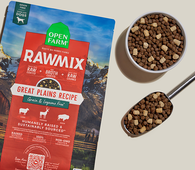 RawMix Great Plains Grain-Free Dog Kibble