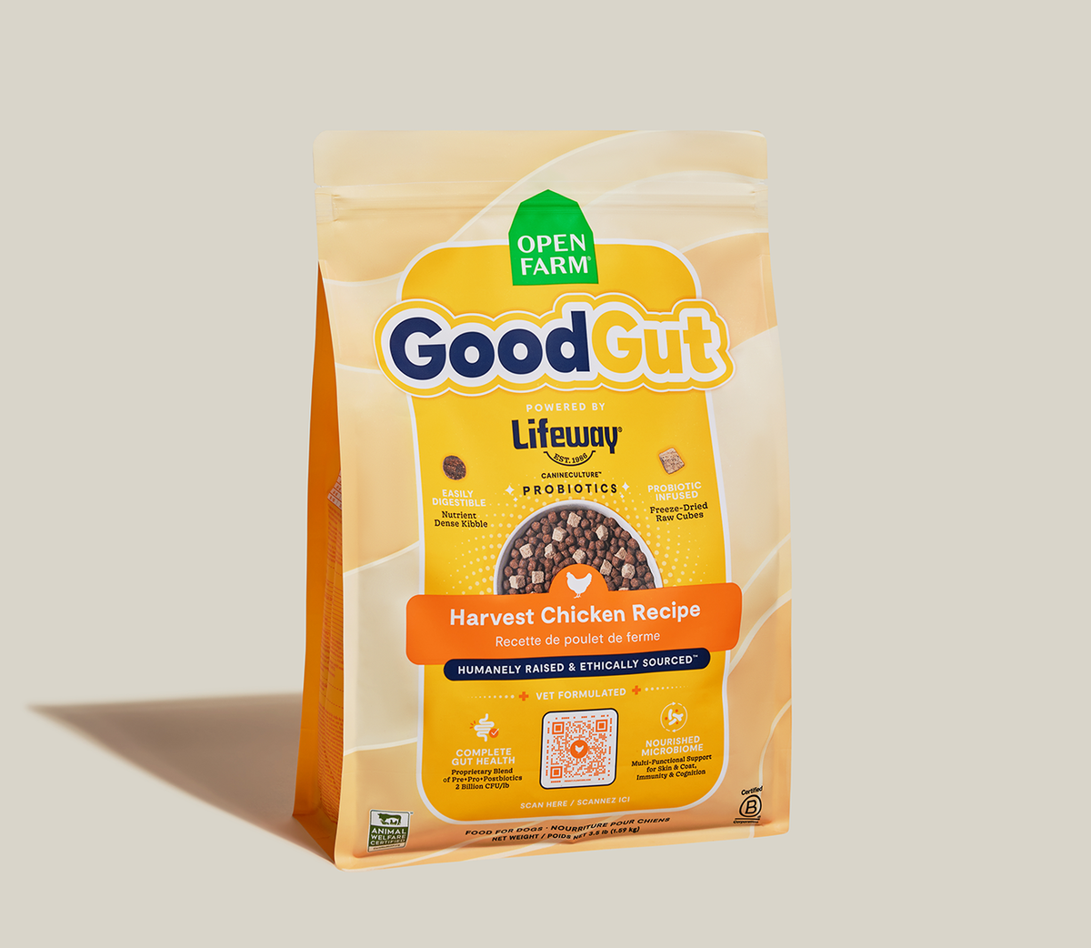 GoodGut Harvest Chicken Dog Kibble