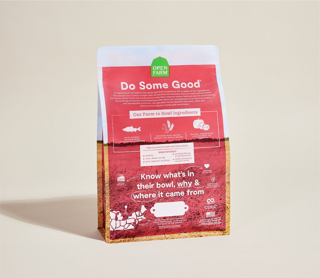 Wild-Caught Salmon & Ancient Grains Dog Kibble