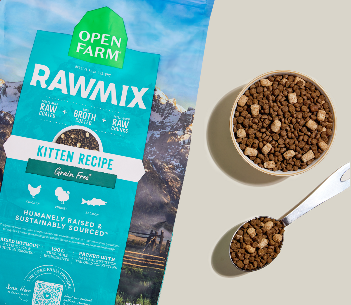 RawMix Grain-Free Kitten Kibble