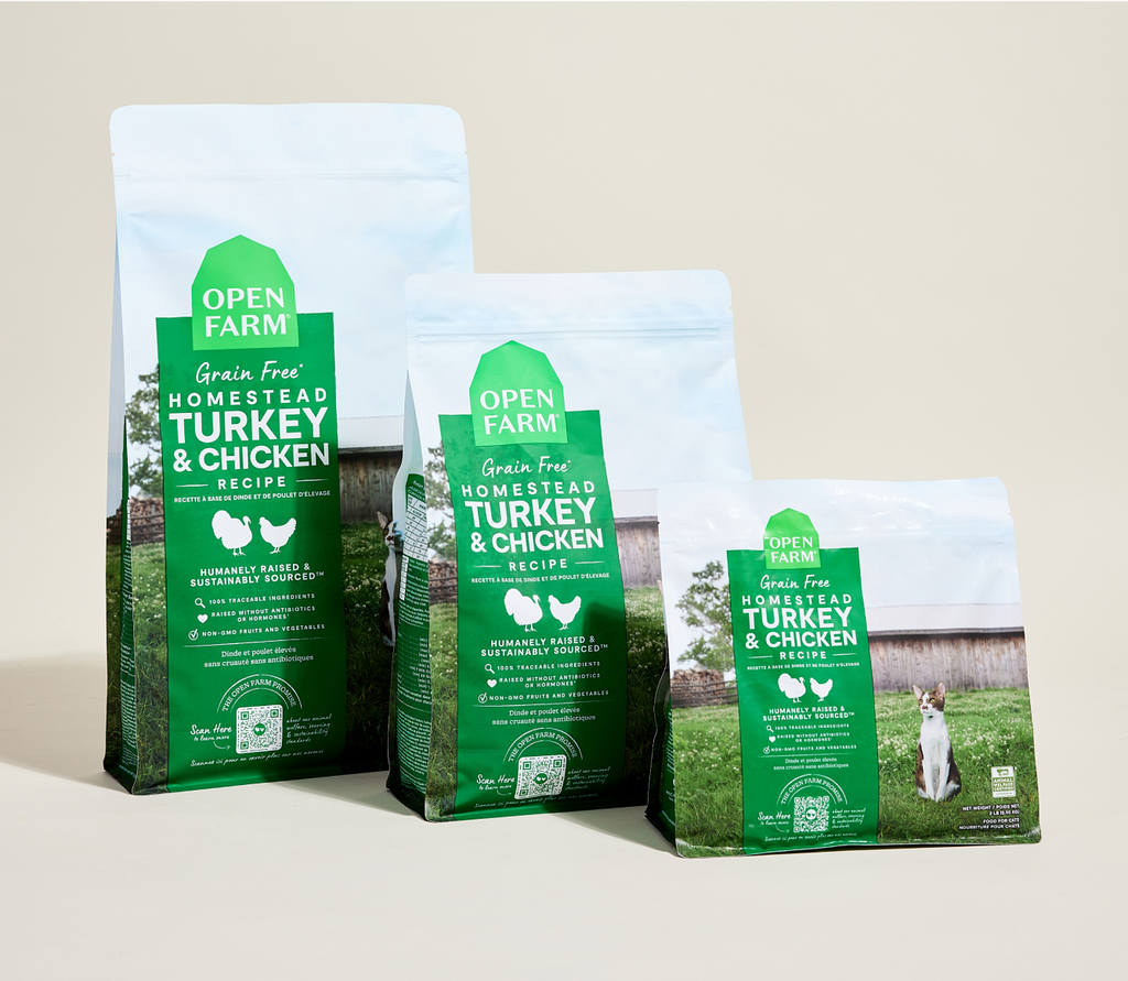 Homestead Turkey & Chicken Grain-Free Cat Kibble