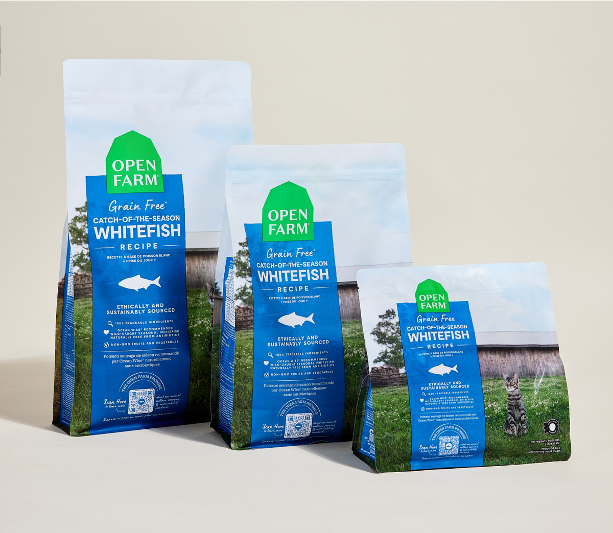 Whitefish Grain-Free Cat Kibble