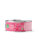Turkey & Salmon Morsels in Gravy for Cats