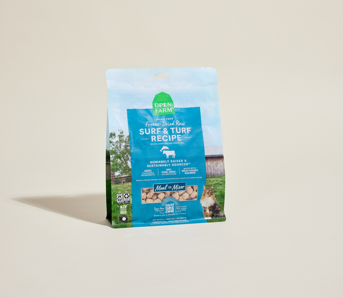 Surf & Turf Freeze Dried Raw Morsels for Cats