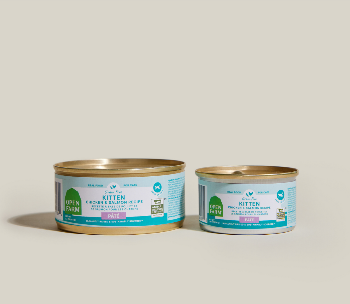 Kitten Chicken & Salmon Pâté for Cats