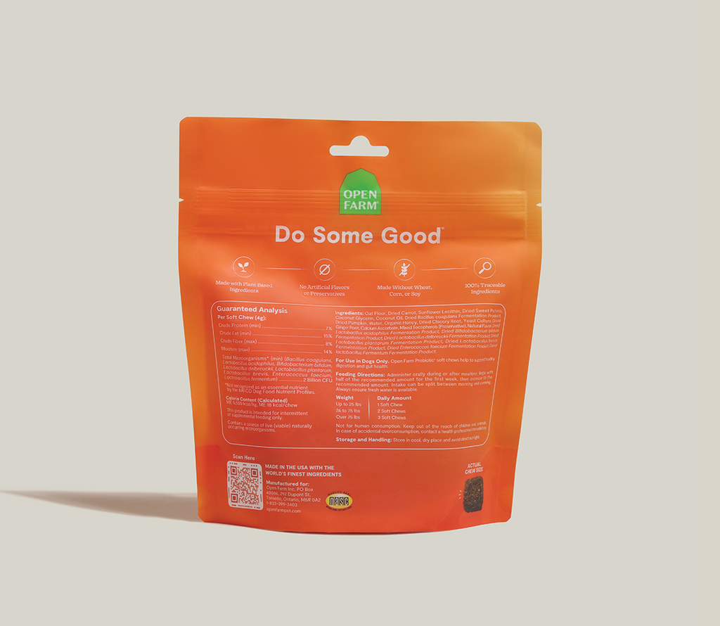 Probiotic Supplement Chews for Dogs