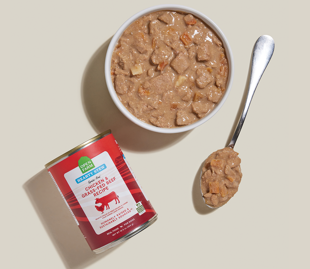 Chicken & Grass-Fed Beef Hearty Stew Wet Dog Food