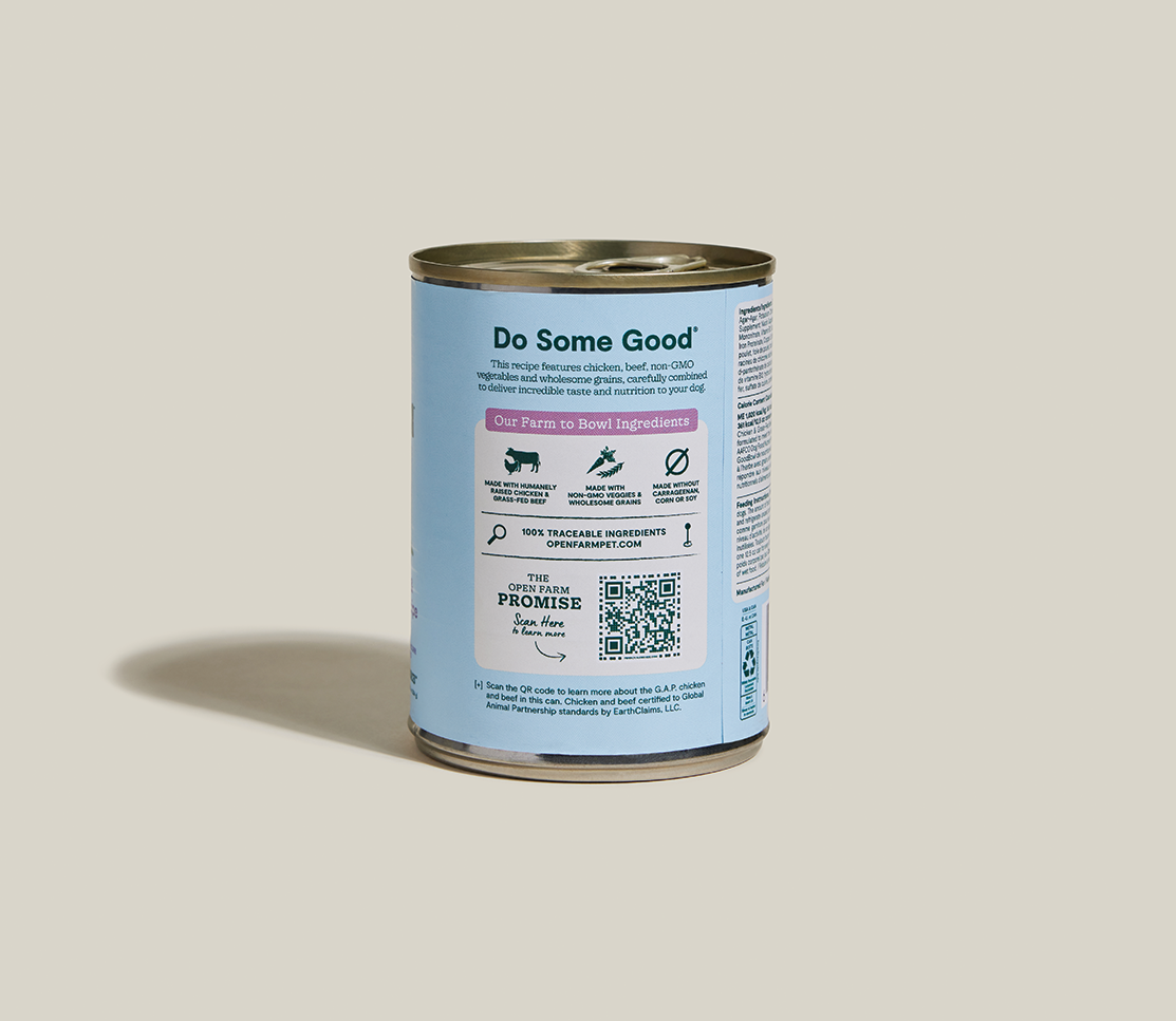 Goodbowl™ Harvest Chicken & Grass-Fed Beef Pâté for Dogs