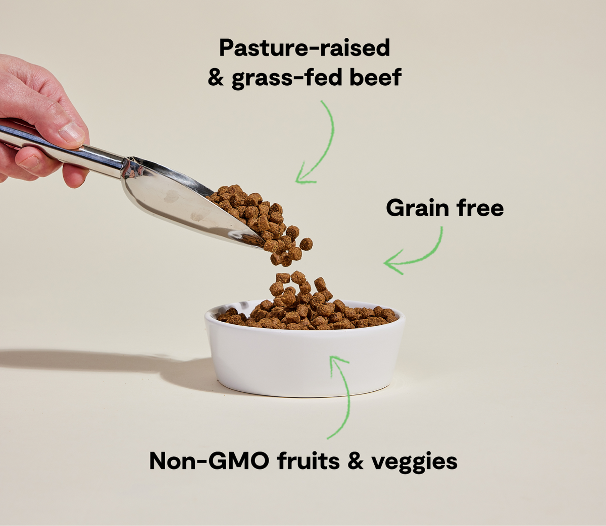Grass-Fed Beef Grain-Free Dog Kibble