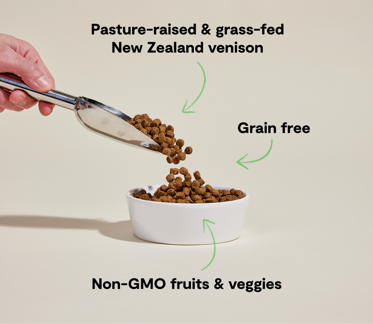 New Zealand Venison Grain-Free Dog Kibble