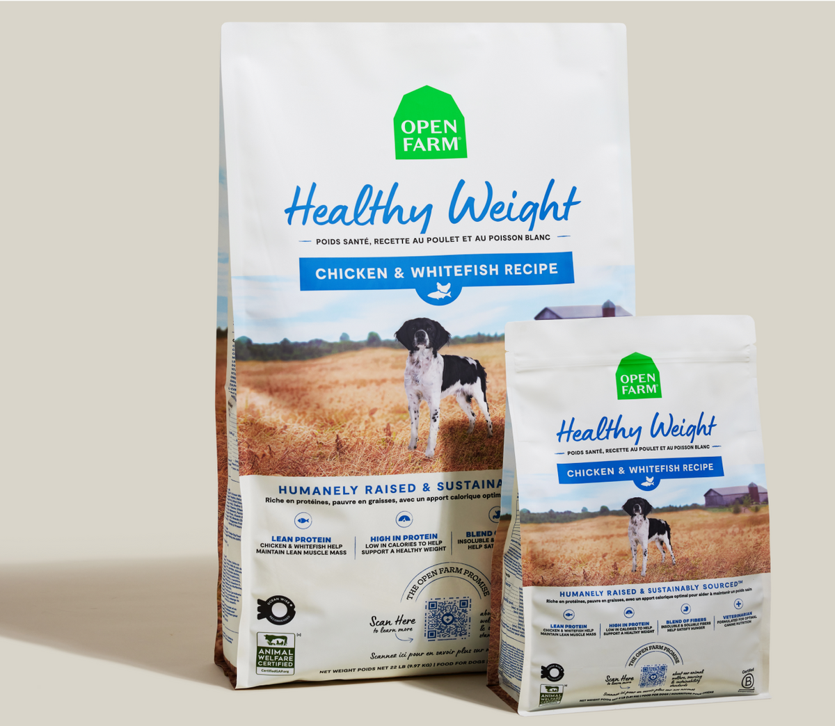 Chicken & Whitefish Healthy Weight Dog Kibble