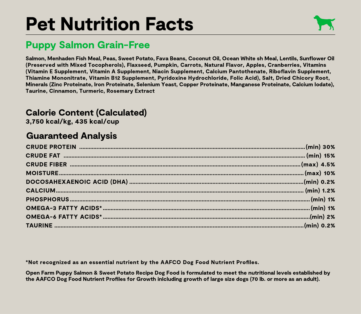 Salmon Grain-Free Puppy Kibble
