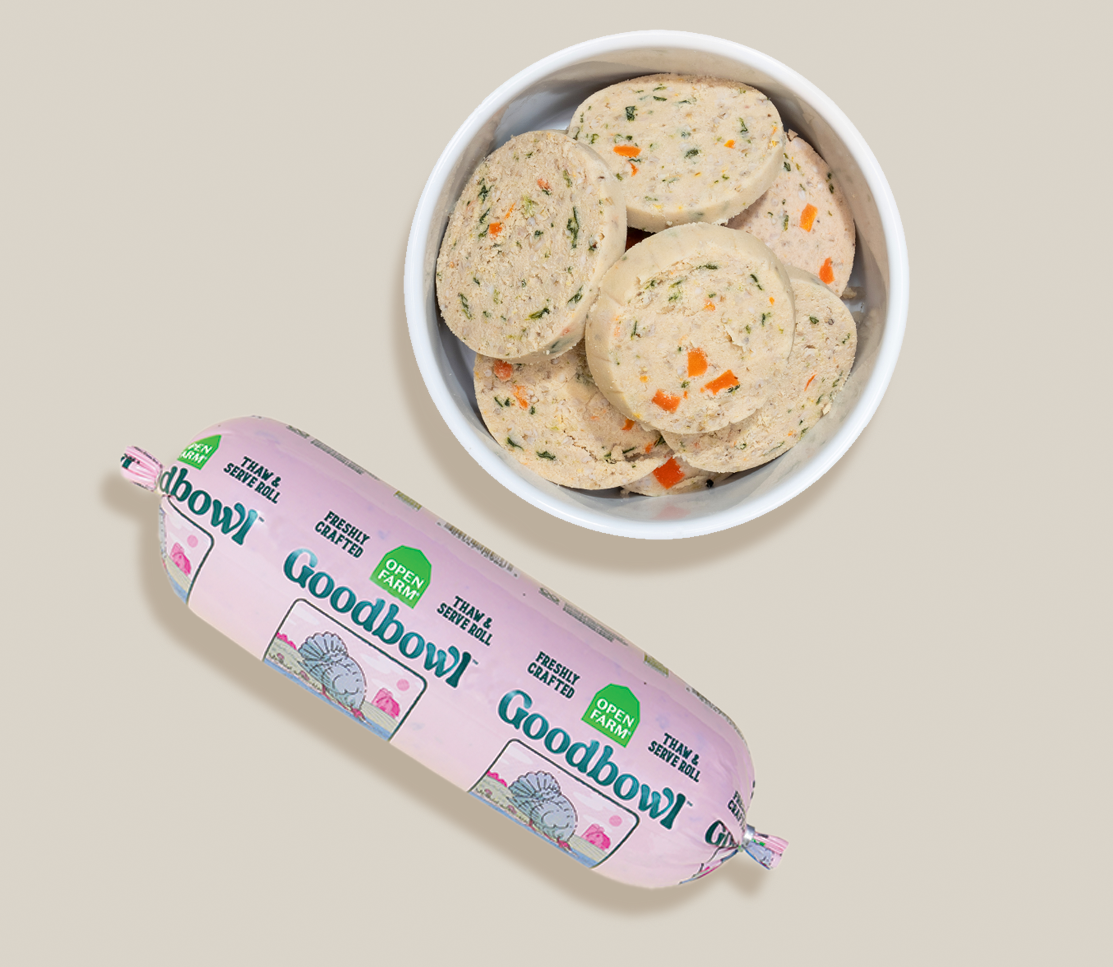 Goodbowl Turkey & Salmon Freshly Crafted Roll for Dogs