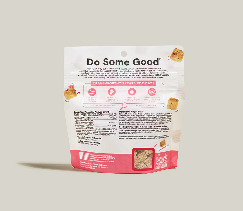 Salmon & Mackerel Kitty Cube Treats