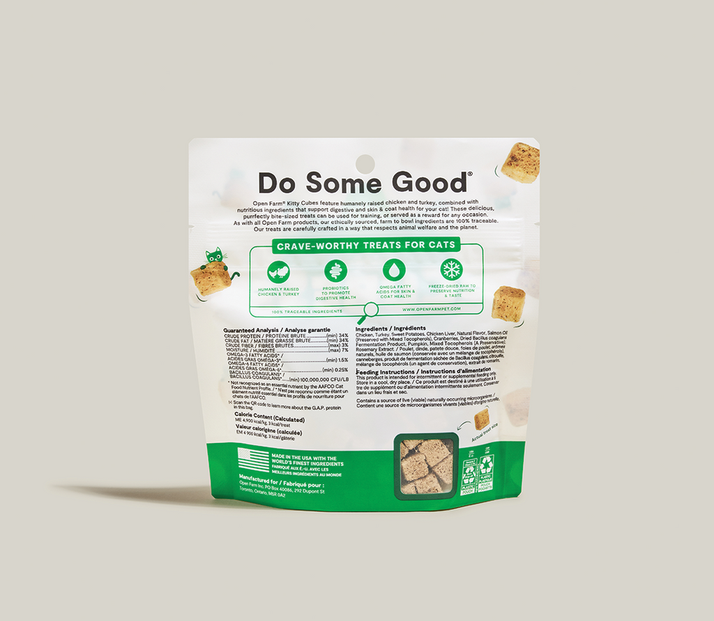 Chicken & Turkey Kitty Cube Treats