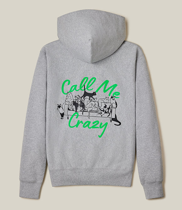 "Call Me Crazy" Cat Parent Hoodie