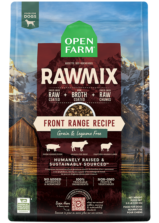 RawMix Front Range Grain-Free Dog Kibble