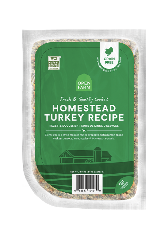 Homestead Turkey Grain-Free Freshly Crafted Dog Food