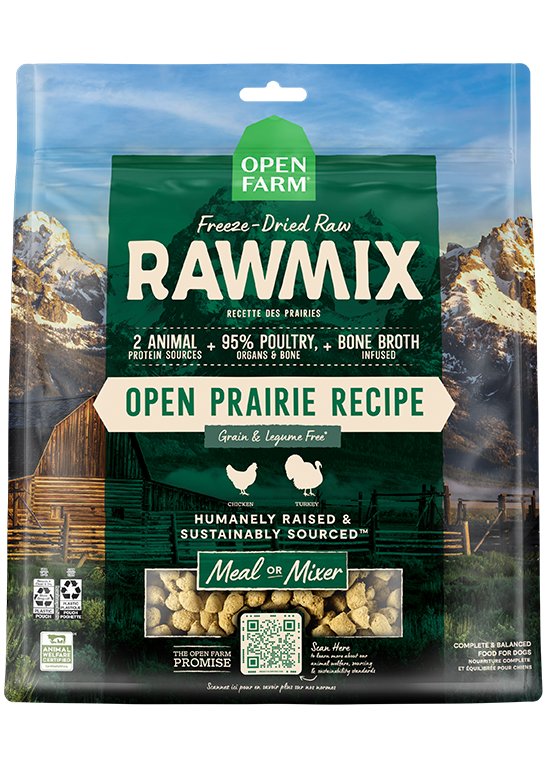 RawMix Open Prairie Freeze Dried Raw Morsels for Dogs