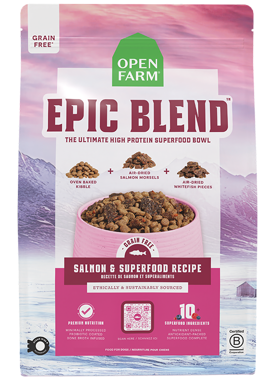 Epic Blend Salmon & Superfood Grain-Free Dog Kibble