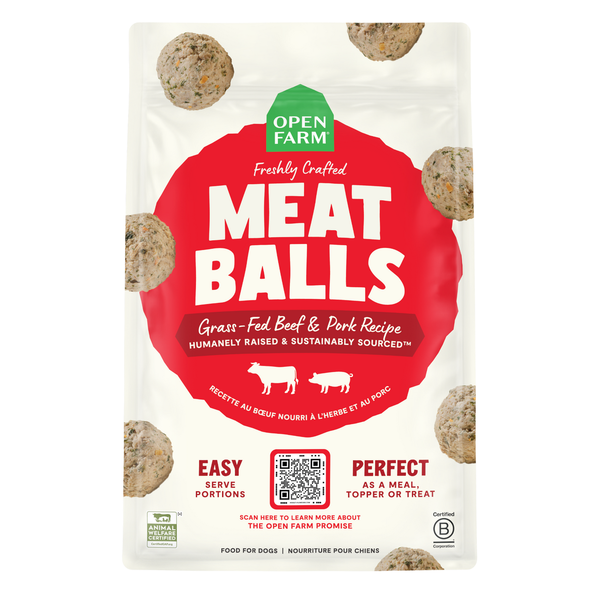 Grass-Fed Beef & Pork Meatballs Gift