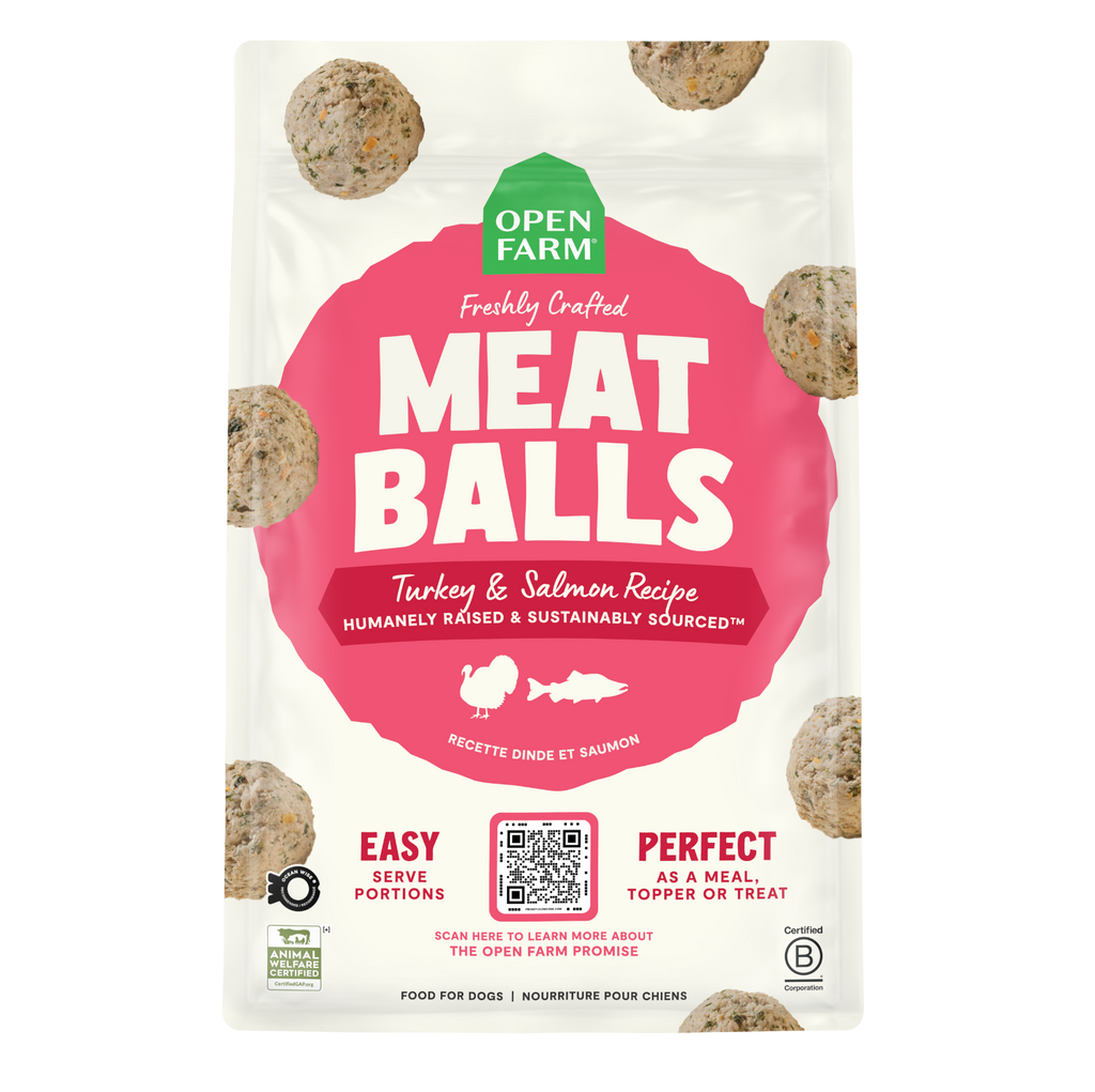 Turkey & Salmon Freshly Crafted Meatballs for Dogs